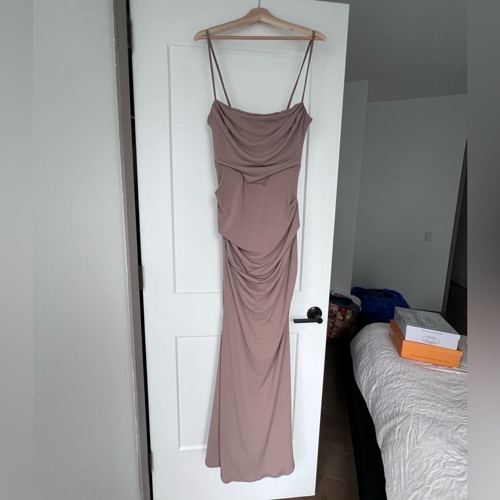 House of CB Corset Long Dress